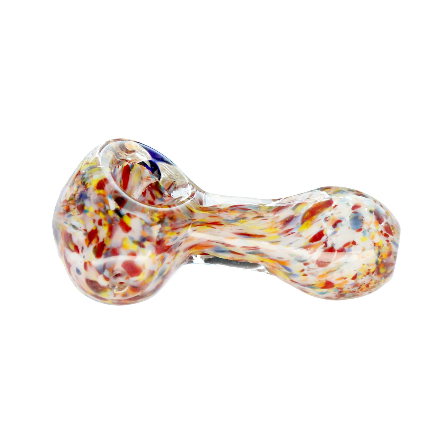 Firework Glass Spoon Pipe