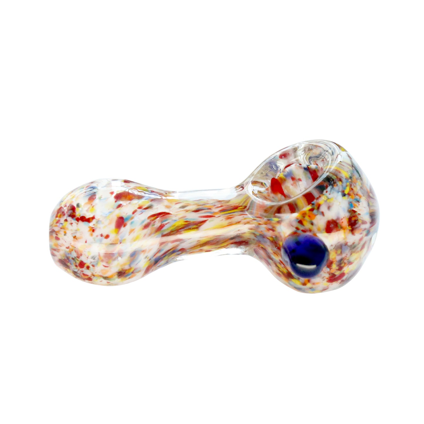 Firework Glass Spoon Pipe